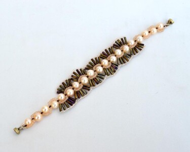 Design intitulée "Ruff bracelet is pi…" par Irena Zelickman, Œuvre d'art originale, Bijoux