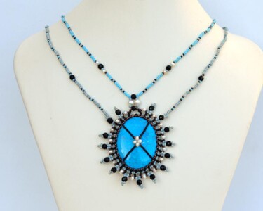"Regal necklace with…" başlıklı Design Irena Zelickman tarafından, Orijinal sanat, Takı