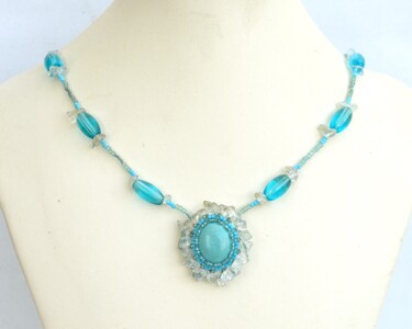 Design titled "Delicate necklace w…" by Irena Zelickman, Original Artwork, Jewelry