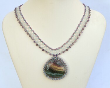 Design titled "Gorgeous fluorite n…" by Irena Zelickman, Original Artwork, Jewelry