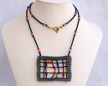 Design titled "Boogie-Voogie neckl…" by Irena Zelickman, Original Artwork, Jewelry