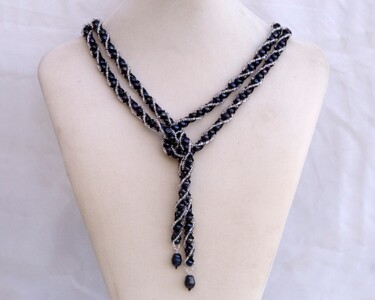 Design titled "Spiral lariat neckl…" by Irena Zelickman, Original Artwork, Jewelry