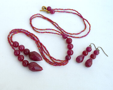 Design intitulée "Bolo style necklace…" par Irena Zelickman, Œuvre d'art originale, Bijoux