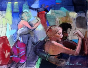 Painting titled "Tango" by Irena Luse, Original Artwork