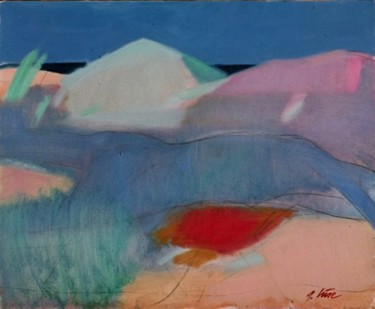 Peinture intitulée "Dunes" par Irena Luse, Œuvre d'art originale