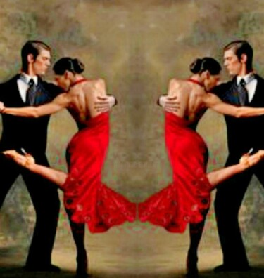 Photography titled "Tango double" by Irene Guinez, Original Artwork, Manipulated Photography
