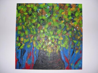 Painting titled "Árvore I" by Irene Pissarro, Original Artwork