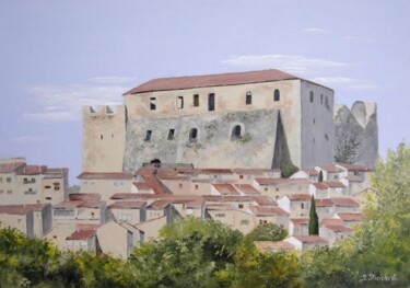 Peinture intitulée "Le Château des Temp…" par Irene Streichert, Œuvre d'art originale