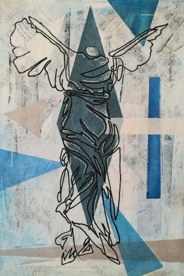 Pittura intitolato "Smarrimento" da Irene Dolfi (If), Opera d'arte originale, Acrilico