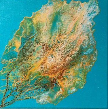 Malerei mit dem Titel "Herbst" von Irene Mitawski, Original-Kunstwerk, Acryl