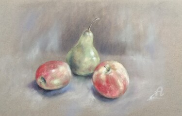 Рисунок под названием "Fruits" - Irene_art, Подлинное произведение искусства, Пастель