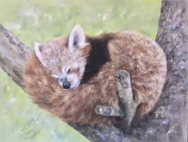 Drawing titled "Sweet dreams" by Irene_art, Original Artwork, Pastel