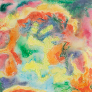 Картина под названием "Abstract watercolor…" - Irina Afonskaya, Подлинное произведение искусства, Акварель Установлен на кар…