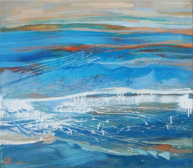 Картина под названием "Сон о море / Dream…" - Irina Andreieva, Подлинное произведение искусства, Масло
