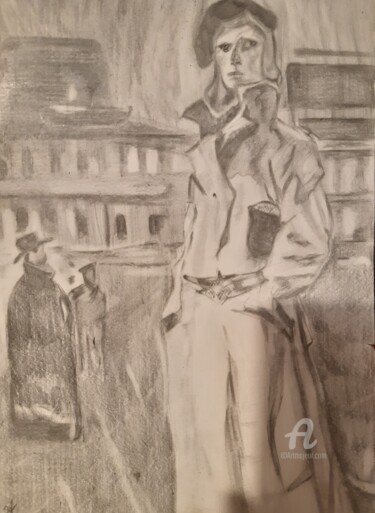 Drawing titled "Триумфальная арка (…" by Irina Androsova, Original Artwork, Graphite