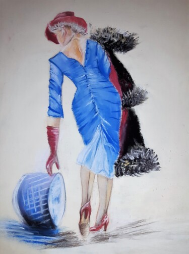 Drawing titled "Innamorati. Идея вз…" by Irina Androsova, Original Artwork, Pastel