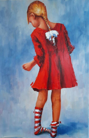 Картина под названием "Pippi" - Ирина Багель (Дмитрий С , Лилия К), Подлинное произведение искусства, лак