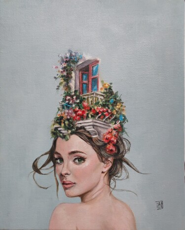 Painting titled "Esperanza" by Irina Barko, Original Artwork, Acrylic