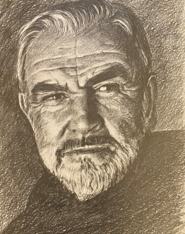 Drawing titled "Портреты карандашом." by Irina Deriugina, Original Artwork, Pencil