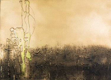 Картина под названием "Diptix 2" - Irina Gerhardt, Подлинное произведение искусства, Акрил Установлен на Деревянная рама для…