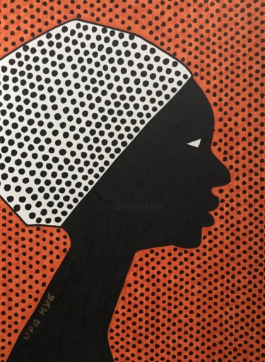 Dessin intitulée "Africa VI" par Irina Gvozdetskaya, Œuvre d'art originale, Marqueur