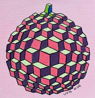 Peinture intitulée "Fruit" par Irina Gvozdetskaya, Œuvre d'art originale, Acrylique