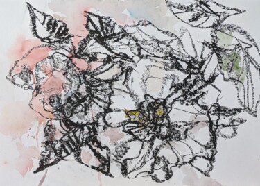 Картина под названием "wrapped in feelings" - Ірина Кіндрицька, Подлинное произведение искусства, Пастель