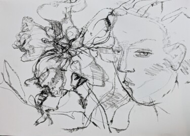 Картина под названием "flowers and feelings" - Ірина Кіндрицька, Подлинное произведение искусства, Пастель