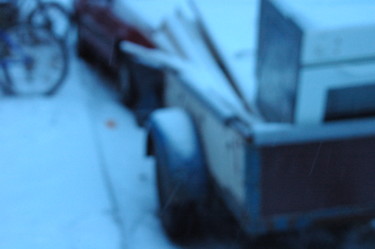 Fotografie mit dem Titel "Blurry Winter in Be…" von Irina Kromm, Original-Kunstwerk, Digitale Fotografie