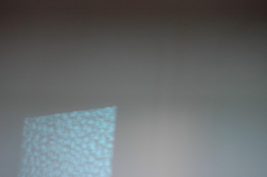 Fotografia intitolato "Bildschirm on Wall" da Irina Kromm, Opera d'arte originale, Fotografia digitale