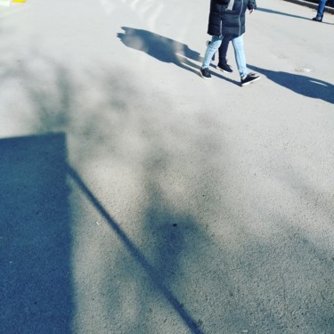 Fotografia zatytułowany „Life walking” autorstwa Irina Kromm, Oryginalna praca, Manipulowana fotografia