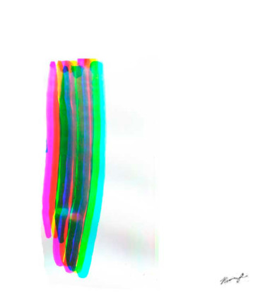 Arte digital titulada "Sled" por Irina Kromm, Obra de arte original, Trabajo Digital 2D Montado en Bastidor de camilla de ma…