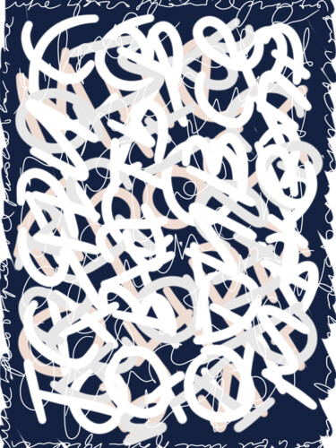 Картина под названием "Смысл" - Irina Kromm, Подлинное произведение искусства, Цифровая живопись Установлен на Деревянная па…