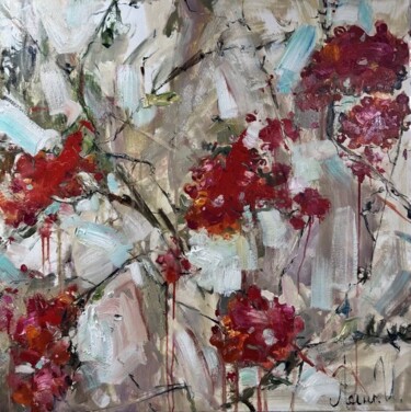 Картина под названием "Осенняя меланхолия…" - Ирина Ланг, Подлинное произведение искусства, Масло