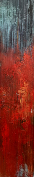 Pittura intitolato "Two elements" da Irina Laube, Opera d'arte originale, Acrilico