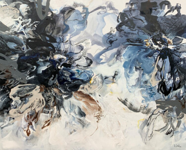 Dance of the flowers Pintura intitulada "Dance of the flowers" por Irina Laube, Obras de arte originais, Acrílico