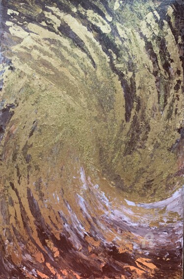 Картина под названием "Вихрь" - Ирина Матвеева, Подлинное произведение искусства, Акрил
