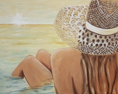 Pittura intitolato ""Hot summer", oil p…" da Irina Oleynik, Opera d'arte originale, Olio