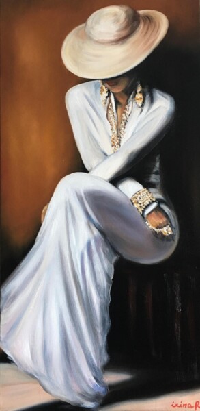Картина под названием "Saba" - Irina R, Подлинное произведение искусства, Масло Установлен на Деревянная рама для носилок