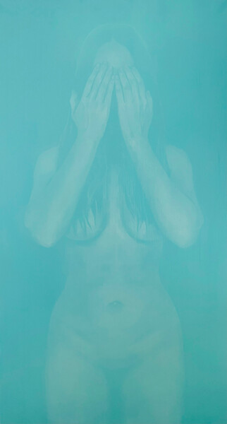 Картина под названием "Innocent / Невиннос…" - Irina Safiullina, Подлинное произведение искусства, Масло