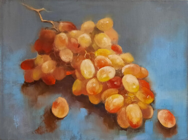 Pintura titulada "The Grapes of the F…" por Irina Sergeyeva, Obra de arte original, Oleo Montado en Bastidor de camilla de m…