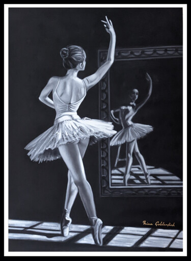 Peinture intitulée "First Dance" par Irina Shchukina, Œuvre d'art originale, Huile
