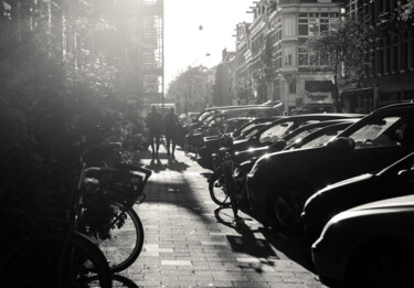 Fotografia intitulada "Amsterdam street" por Irina Ten, Obras de arte originais, Fotografia digital