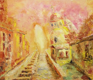 Картина под названием "Light" - Irina Tuzhilina, Подлинное произведение искусства