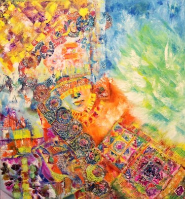 Картина под названием "Dream at the Morocc…" - Irina Tuzhilina, Подлинное произведение искусства