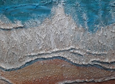 Картина под названием "Волна" - Ирина Вишнякова, Подлинное произведение искусства, Акрил