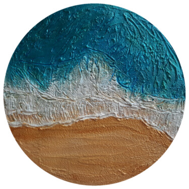 Pintura intitulada "Море" por Irina Vishniakova, Obras de arte originais, Acrílico
