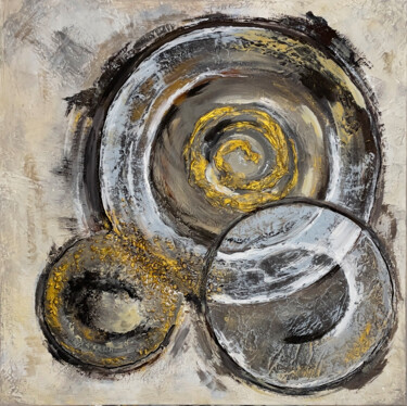 Pintura intitulada "Sphere of abundance" por Irina Ges, Obras de arte originais, Acrílico