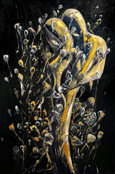 Malerei mit dem Titel ""Unification"" von Irina Ges, Original-Kunstwerk, Acryl