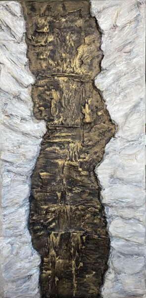 Картина под названием "Gorge" - Irina Ges, Подлинное произведение искусства, Акрил